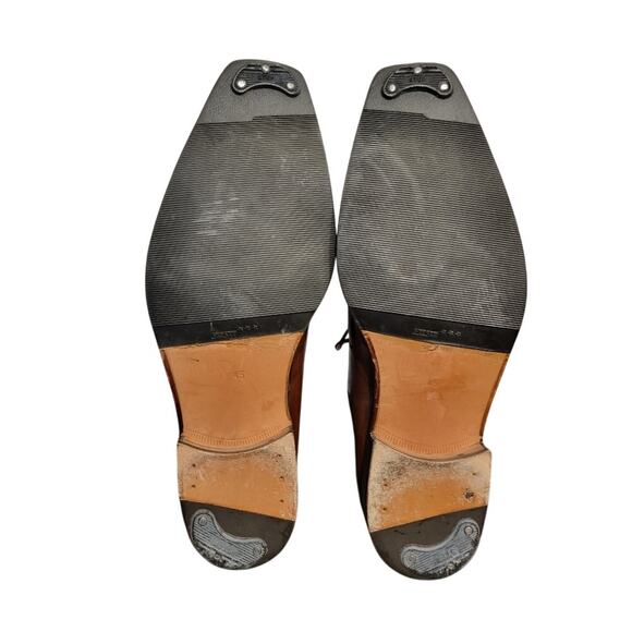 Botticelli Men's Dress Shoes Lace-Up - Brown EU 45 / US 11 - Made in Italy - Picture 7 of 12